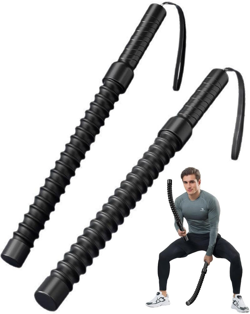 Rumexeng Ropeless Battle Ropes for Home Gym, Weighted Workout Cords for HIIT, Strength, and Low-Impact Cardio Training - Image 1